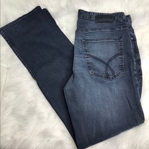 CALVIN KLEIN BOOTCUT JEANS